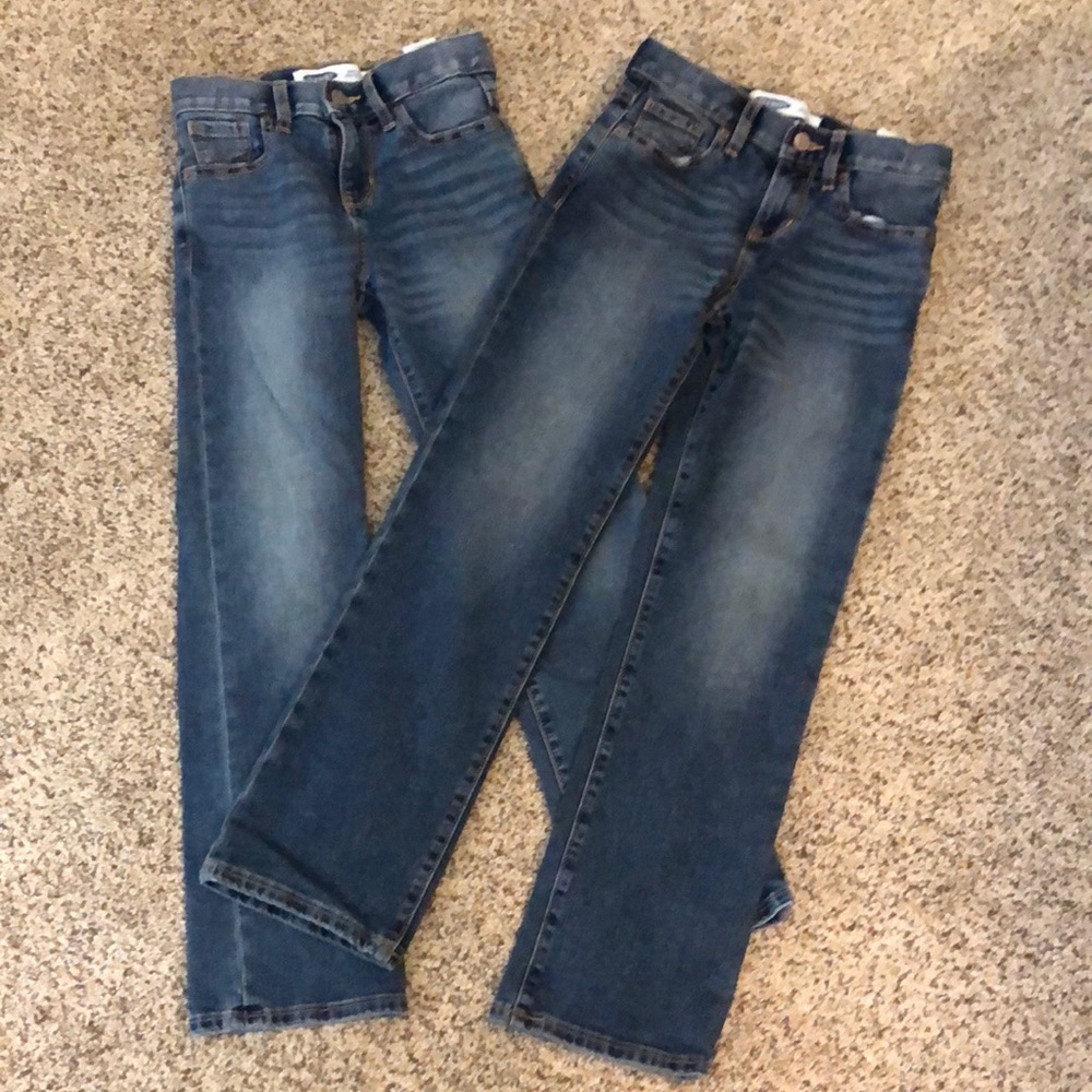 Old Navy Built-In Flex Boot-Cut Jeans - 10 Slim